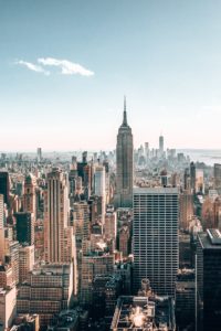 Du haut du Top Of The Rock, une vue panoramique sur Manhattan