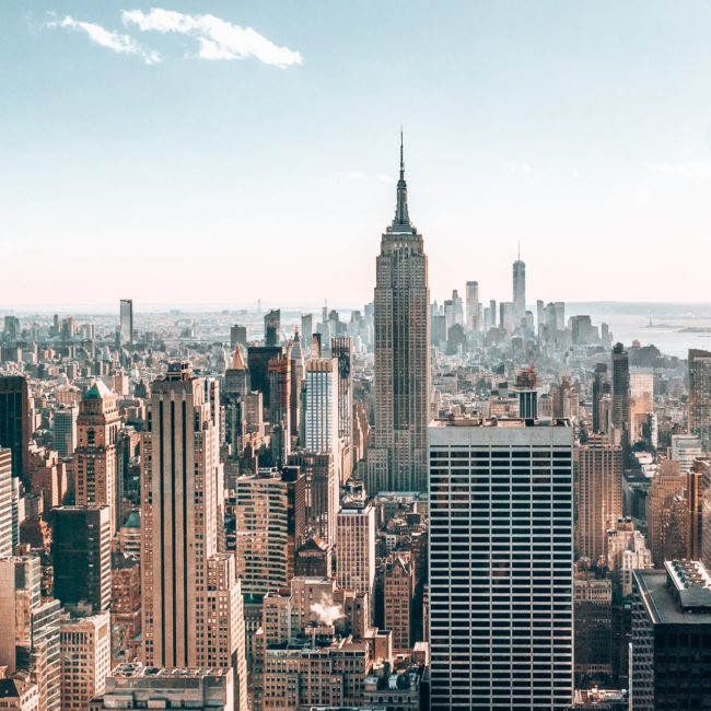 Du haut du Top Of The Rock, une vue panoramique sur Manhattan